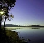 Lake at Thousand Hills State Park