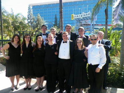 Truman Clarinet Ensemble after their performance at the 2013 national MTNA Conference in California