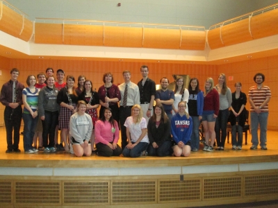 Guest master class with Dr. Julia Heinen, clarinet professor at California State Univ, Northridge