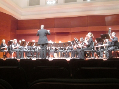 Truman Clarinet Choir performing at the 2012 Vandoren Clarinet Ensemble Festival in Greensboro, NC