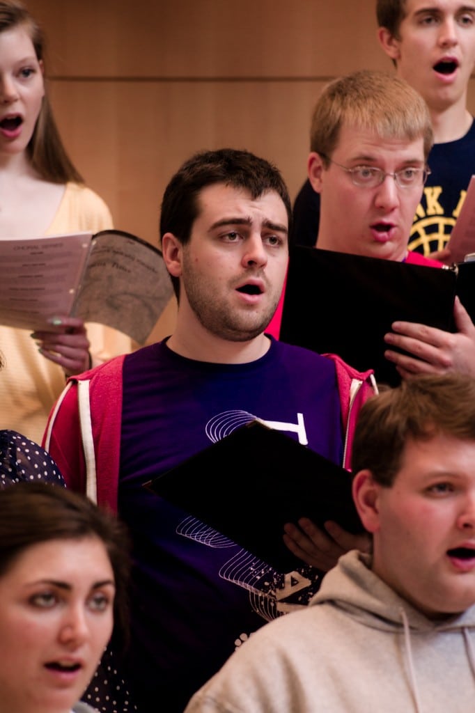 Choral students