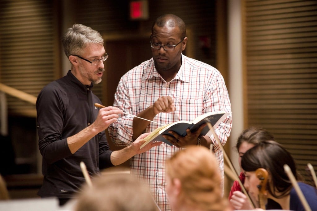 Choral students
