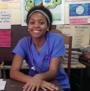 Brittany Temple, medical trip to Belize
