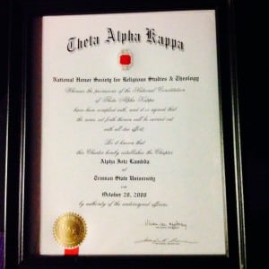 Theta Alpha Kappa certificate