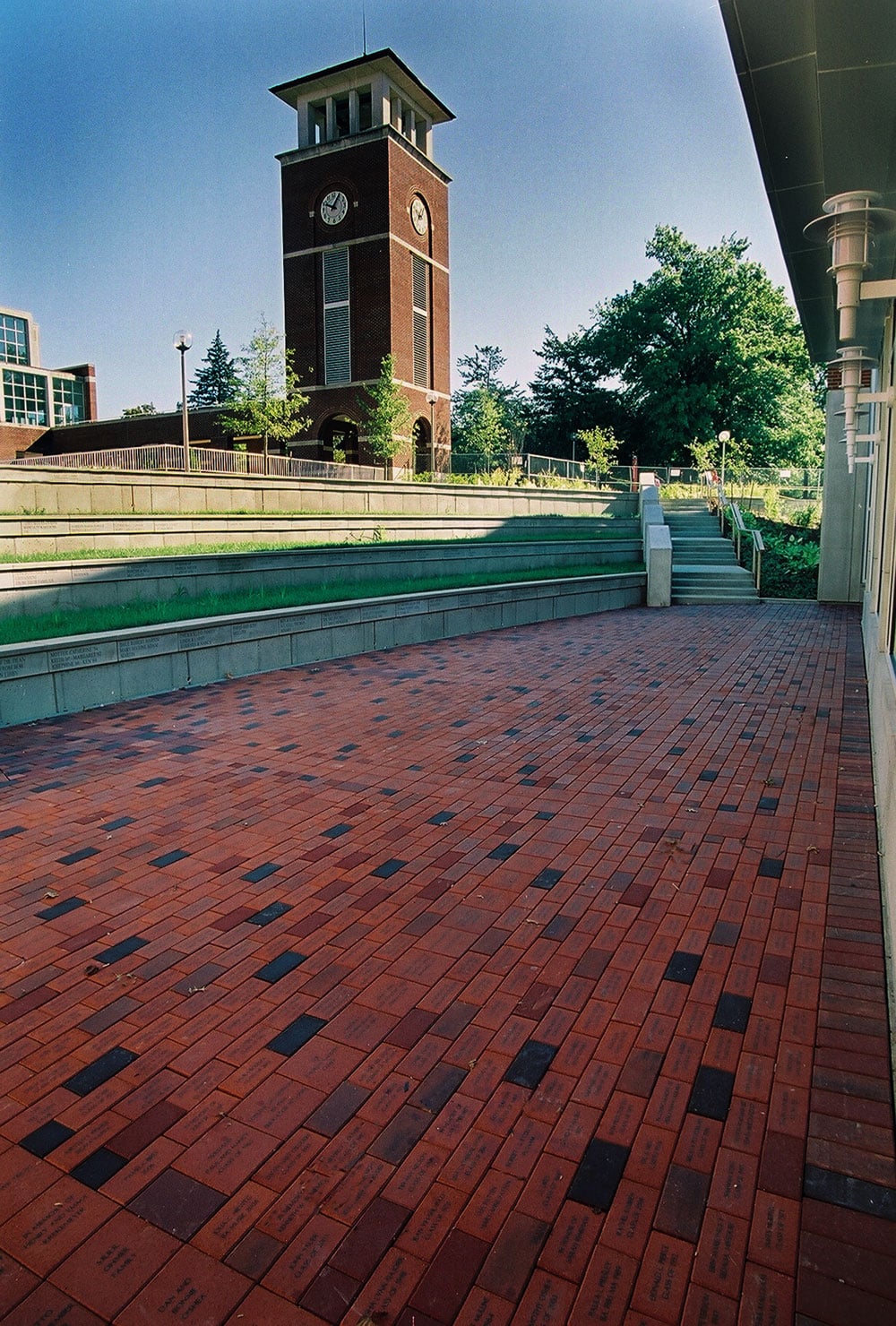 Magruder Hall Brick Donor Plaza