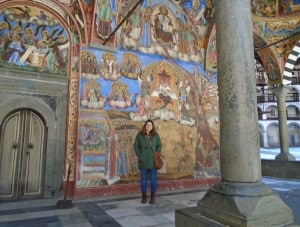 Moore Bethany at the Rila Monastery