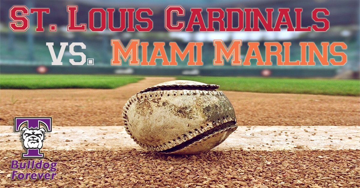 Cards vs Marlins Graphic New