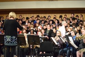 Music Department Collaboration with Kirksville High School