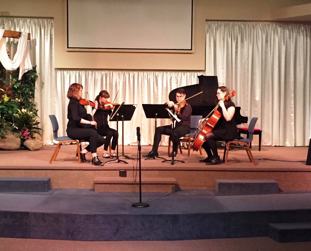 President's String Quarter at Kirksville Church of the Nazarene