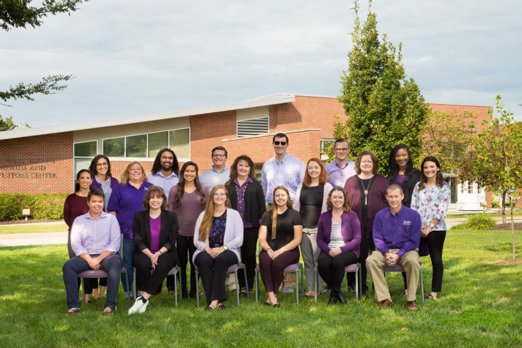 Staff members in Admission Office