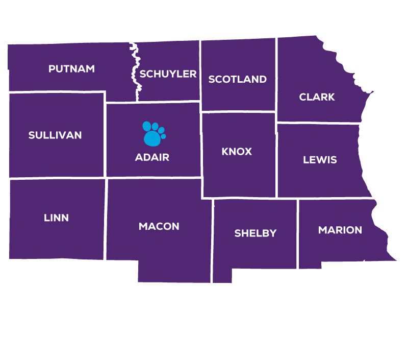 NEMOS county eligibility map